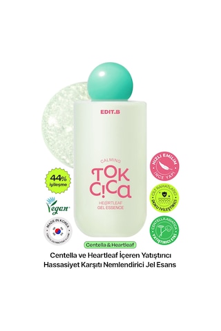 Edıtb Centella Ve Heartlef Içeren Yatıştırıcı Hassasiyet Karşıtı Edıt.b Nemlendirici Jel Esans 200ml