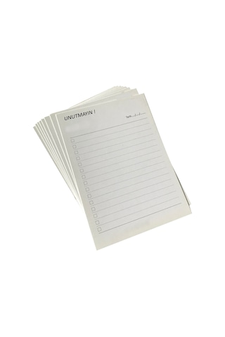Unutmayınız Kartı / 100 Adet 12.5X9 Cm / 250 Gr. Mat Kuşe