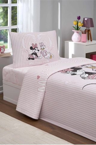 Özdilek Lisanslı Tekkişilik Çocukpike Takımı-minnie Vedaisy Pembe