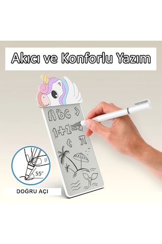Silikon Figürlü Manyetik Mini Yazı Tahtası 5,5'' - 14 Cm Diğer