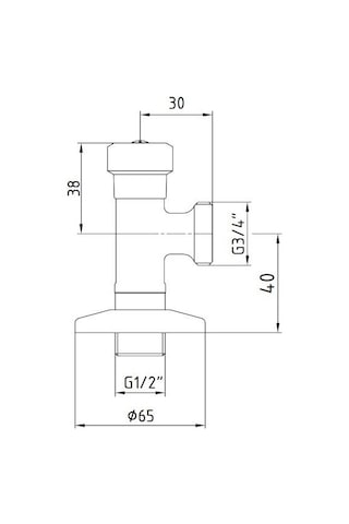 Eca Çamaşır Musluğu Poşet Ambalajlı 2 Adet - 102109450 E.c.a. Krom