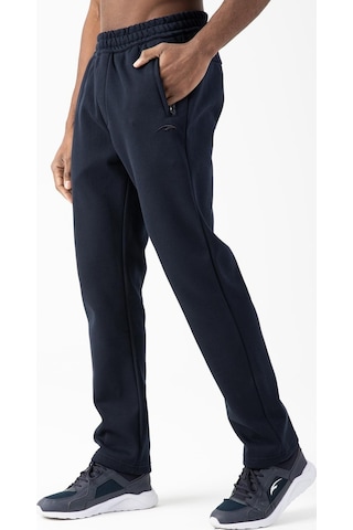 Maraton Sportswear Regular Erkek Düz Paça Basic Lacivert Eşofman Altı 22379 Lacivert