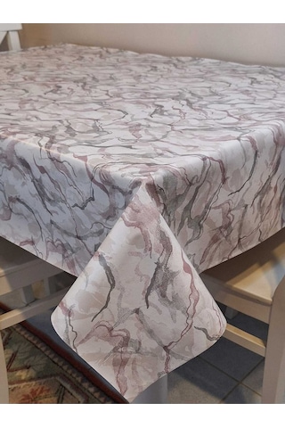 Elyaflı Pvc Masa Örtüsü Modern, Dayanıklı, Silinebilir Ve Şık Görünüm Fnt1280 Pembe