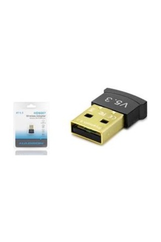 Hadron Hd9007 Usb Bluetooth Adaptör 5.3 Siyah