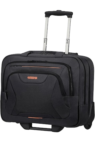 Samsonite American Tourister At Work-rollıng Tote Valiz Siyah - Turuncu