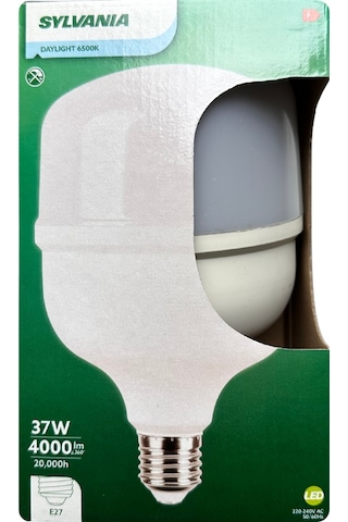 Sylvania 37w 6500k Beyaz Işık E27 Duylu Kalın Duy Torch Led Ampul