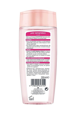 Diadermine Yatıştırıcı Kuru ve Hassas Ciltler için Tonik 200 ML