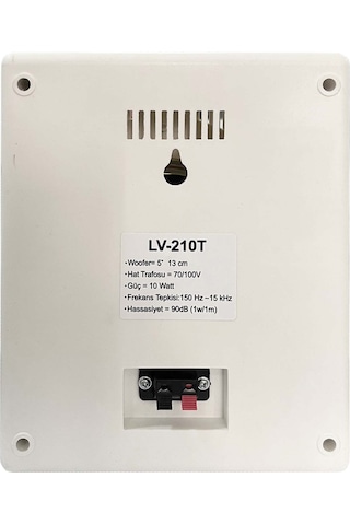 Lastvoice LV-210T Duvar Tipi Hoparlör