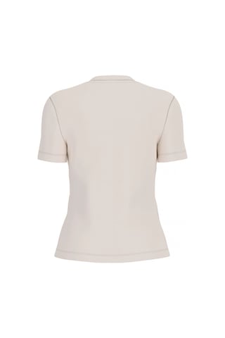 Guess Sonia Bisiklet Yaka Kısa Kollu Kadın Beyaz T-shirt V6rı17kd741-g1o6 Beyaz