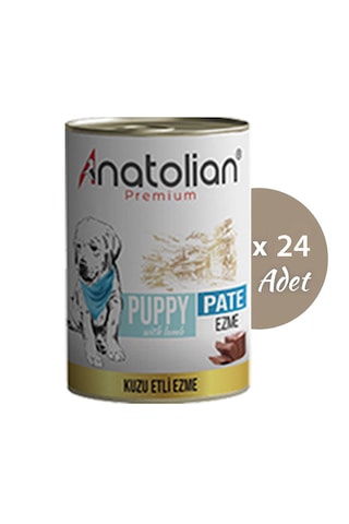 Anatolian Premium Kuzulu Ezme Yavru Köpek Konservesi 24 X 400 G