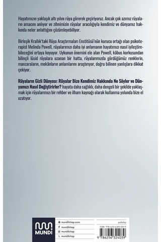 Rüyaların Gizli Dünyası 9786256324039