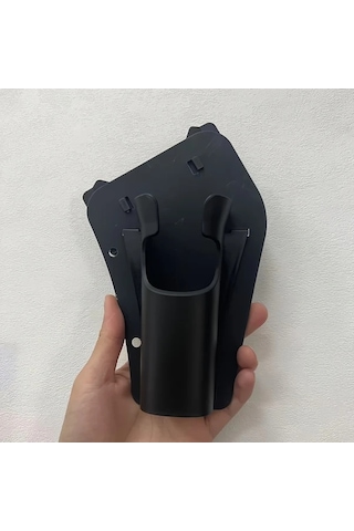 Techbloom Siyah Set Kayar Olta Kemer Kayışı Eller Serbest Fly Ve Kıyı Balıkçılığı İçin Hızlı Ayarlanabilir Portatif Olta Ekipmanı