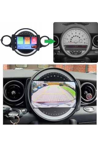 Mini Cooper Android Multimedya Sistemi 4-32 Blueway 2007-2011 9"