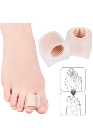 Homyl 2 Adet Burun Ayırıcı Halluks Valgus Için Parmak M-beden