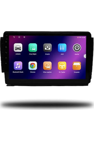 Caros Peugeot 208 2012-2020 Uyumlu Android Multimedya 4gb Ram 32gb Hafıza 9"