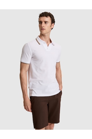 Pierre Cardin Erkek Beyaz Tişört 50327845-vr013