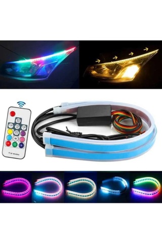 Üstü Kumandalı Far & Far Kayar Led Açılış Animasyonlu 8 Re...