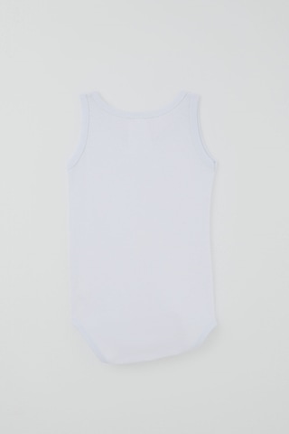 Breeze Kız Çocuk Çıtçıtlı Atlet Zıbın Body Basic 1-3 Yaş , Beyaz