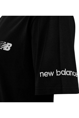 New Balance Nb Lifestyle Erkek T-shirt Mnt1644-bk Siyah