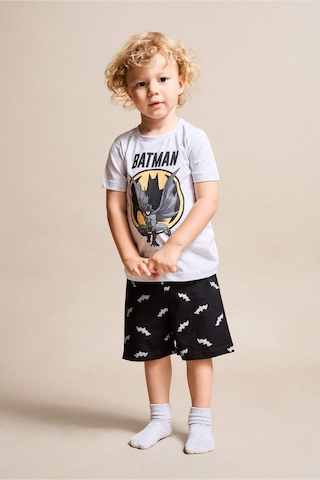 Defacto Batman Lisanslı 2li Pijama Gri Melanj Takımı Erkek Bebek H8147a526hsgr400 Gri-gr400