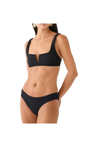 Bondi Born Şık Mid - Rise Bikini Altı Siyah