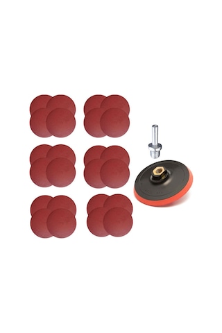 Ugr-Nikon Cırt Zımpara Seti Matkap Aparatı 115 Mm 26 Parça N11.3819