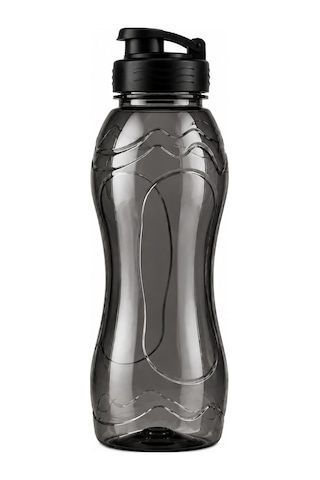 750 Ml Sert Plastik Su Matarası Kilitli Kapaklı, Bpa Free Su Şişesi 3 Renk Seçeneği İle Siyah