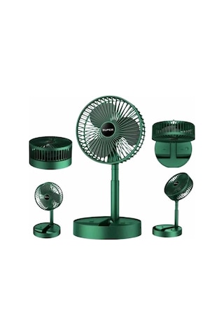 Katlanabilir Usb Şarjlı Masaüstü Soğutucu Mini Fan Telefon Tutucu