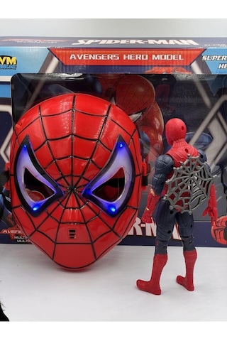 Prestij Bvm Oyuncak Spiderman Figür Ve Maske Oyun Seti Fab.7212 Spider - Man