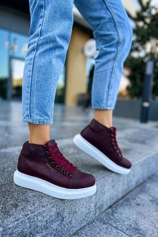 Chekich Ch258 Cbt Roma Kadın Bot Bordo Çok Renkli