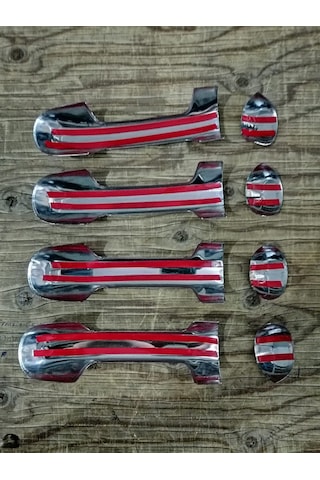 Ford Connect 2002-2009 Krom Kapı Kolu- Depo Kapağı-Kilit Açma Set