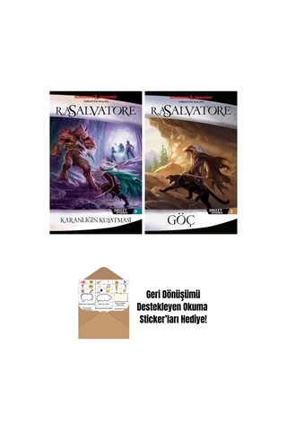Karanlığın Kuşatması Drizzt Efsanesi 9. Kitap + Göç Drizzt Efsanesi 3. Kitap