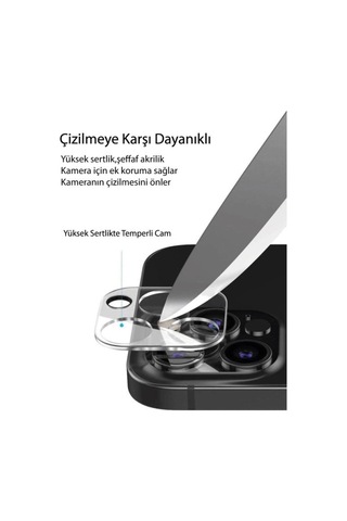 Xiaomi Redmi 13 4g Kamera Lens Koruma Cam Çok Renkli