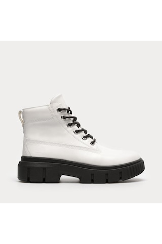 Timberland Greyfield Mıd Lace Up Boot Kadın Bot-31601 Beyaz