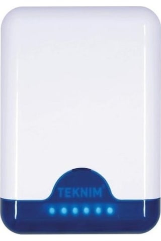 Teknim Vas-741bx Mavi Flaşörlü Harici Siren, 115 Db Ses Gücü