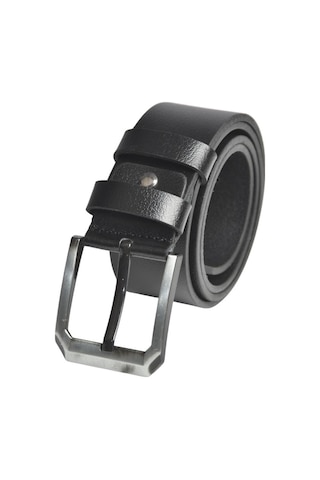 Deepsea Erkek Siyah %100 Hakiki Deri Spor Kot Kemeri 4,5 Cm Kot Ve Kanvas Pantolonlara Uygun Kemer 2502634 Siyah