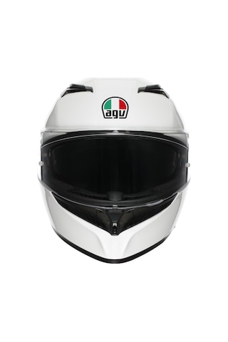 Agv Kask/K3 E2206 Mplk Mono Whıte Configuration Kapalı Kask Beyaz