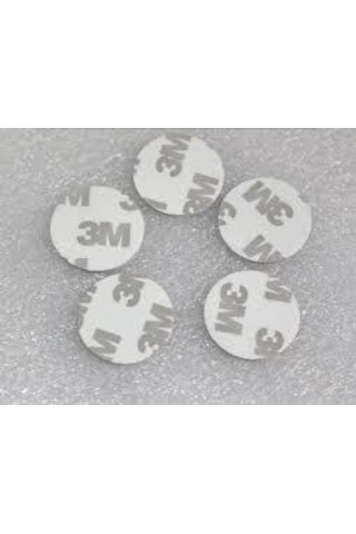 Vktuketim Mifare Kart Sticker Ultra Ince Apışkanlı Sikke 0.8 Mm Kalınlıkta.