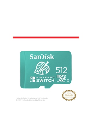 Nintendo Switch 512GB Hafıza Kartı Lisanslı 512 GB