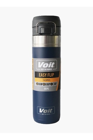 Voıt Easy Flıp Thermos 800 Ml - 034 Mavi Voıt Easy Flıp Thermos 800 Ml - 034 Mavi