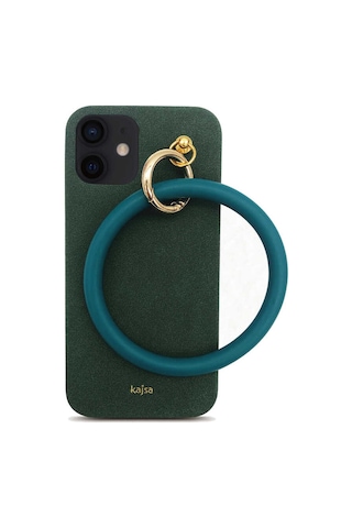 Kajsa Apple Uyumlu iPhone 12 Kılıf Kajsa Splendid Serisi Morandi Ring Kapak ZORE-216724
