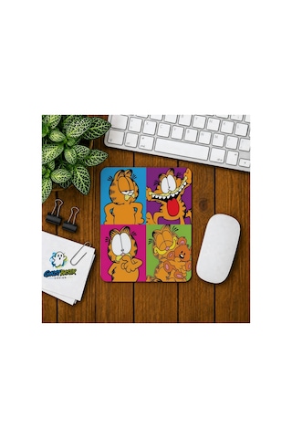 Garfield Baskılı Oyuncu Mousepad 080