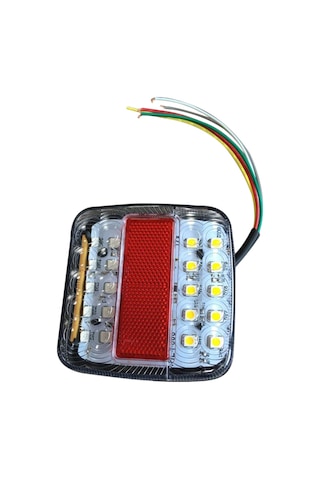Xindoker 12v 26 Led Evrensel Kenar Feneri, Durma-tail-ısaret Işıkları, Trafik Güvenliği, Karavan-tır-van Uyumlu, Suya Dayanıklı, Kolay Kurulum 2 Adet