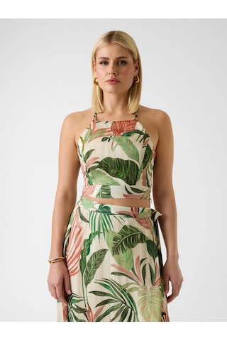 Guess Gaelle Kadın Çok Renkli Bluz W5gh74wh9z2-pmıe