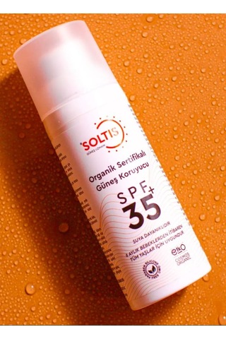 Soltis Organik Sertifikalı Güneş Koruyucu Krem Spf 35+ 50 ML