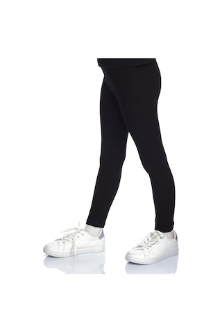 Lovetti Siyah Kız Çocuk Tam Boy Düz Basıc Tayt 5262S001 Siyah