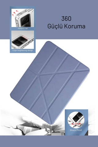 Redmi Pad 2 11" 2025 Uyumlu Kalem Bölmeli Uyku Modlu Tam Korumalı Tablet Kılıfı Kılıf