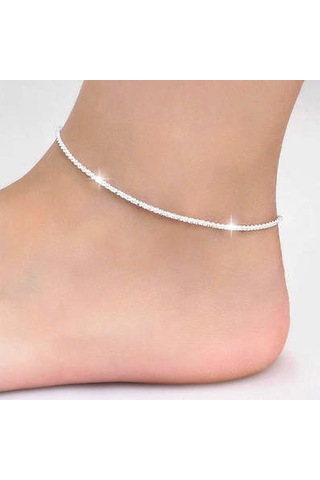 Sones Basit Kişilik Bayan Gümüş Kaplama Basit Yıldız Bileklik Gümüş