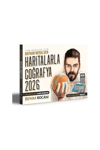 2026 Tüm Adaylar İçin Haritalarla Coğrafya Benim Hocam Yayınları