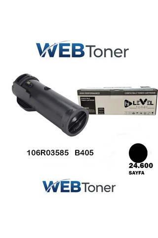 Web Toner Wt-b405,xerox 106r03585 B405 24.6k Sayfa Muadil Toner